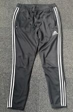 Pantalones Adidas Tiro 13 Pista para Hombre Grandes Negros Entrenamiento de Fútbol Cremallera Cónica W55843 segunda mano  Embacar hacia Argentina