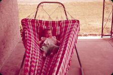 Hamaca de franela 1962 para bebé sonriendo afuera de colección extensión 35 mm segunda mano  Embacar hacia Argentina