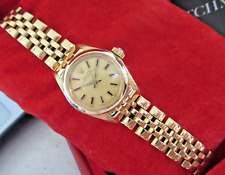 Rolex 18ct gold for sale  DUNMOW