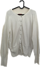 Monsoon white cardigan for sale  TORQUAY