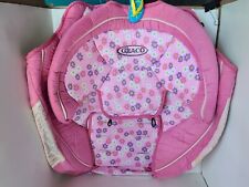 Gray Graco Nautilus 65 LX Convertible Pink Flower Booster Head And Back Support., used for sale  Shipping to South Africa
