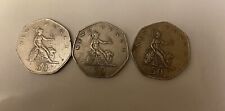 Old 50p coin for sale  READING