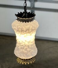 glass bubble milk lamp for sale  Sonora