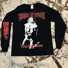 Used, Vintage Cradle of Filth Vestal Masturbation T-Shirt Size Large Jesus is a C*nt for sale  Shipping to South Africa