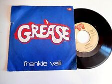 Frankie Valli ‎– Grease / - vinile 45 GIRI usato  Italia
