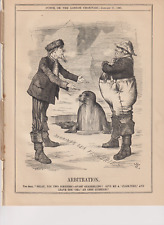 1891 punch cartoon for sale  NORTHAMPTON