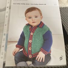 Rico knitting pattern for sale  GRANTOWN-ON-SPEY