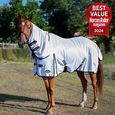 MESH FLY RUG Gallop Fixed Neck Combo Breathable Lightweight UV Sun Protection for sale  Shipping to South Africa