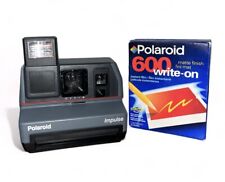 Câmera instantânea vintage Polaroid 600 Impulse. FILME TESTADO! com 2 peças. Filme funciona! comprar usado  Enviando para Brazil