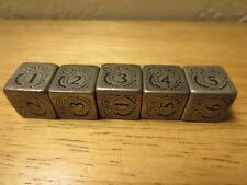 Dice set metal for sale  Harlingen