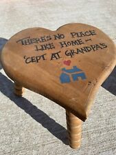 Vintage wood heart for sale  Topeka