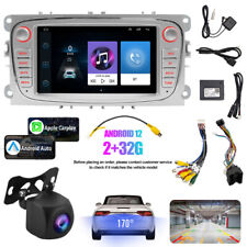 Rádio de carro 7"Carplay GPS Android 32G+2G com câmera de visão para Ford Focus C/S-Max  comprar usado  Enviando para Brazil