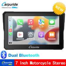 Carpuride 7 Inch Motorcycle Navigator Wireless CarPlay Waterproof IPS Screen GPS segunda mano  Embacar hacia Mexico