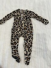 Romper de manga comprida com estampa de leopardo recém-nascido Posh Peanut comprar usado  Enviando para Brazil