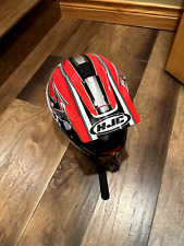 HJC ATV/Motorcycle Helmet - Size S - Red, Black, White - Pre-Owned for sale  Shipping to South Africa