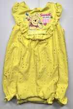 Romper gráfico ilhós amarelo sem mangas Disney Baby Winnie-the-Pooh 3/6M comprar usado  Enviando para Brazil
