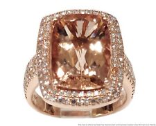 morganite 14k rose gold rings for sale  Saint Petersburg