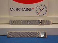 Pulseira de relógio feminina Mondaine Swiss Railways FM8912 12mm de largura malha de aço comprar usado  Enviando para Brazil