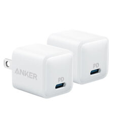 Anker Fast USB-C Wall Charger 20W Power Delivery Charging for iPhone 13/12 2Pack for sale  Shipping to South Africa