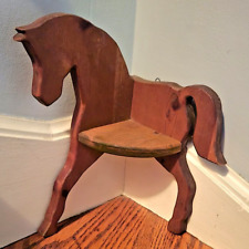 Handcrafted wood horse for sale  Des Plaines