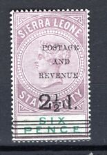Sierra leone 1897 for sale  DEESIDE