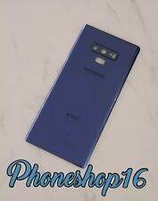 ORIGINALE Samsung Galaxy Note 9 sm-n960f/ds Duos Cover Posteriore Cover Posteriore Blu A usato  Spedire a Italy