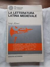 Letteratura latina medievale usato  Frascati