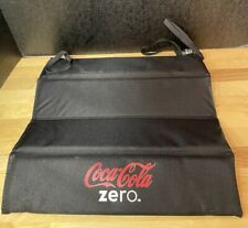 Coca-Cola Zero almohadilla de cojín negro plegable para silla de estadio correas portátiles segunda mano  Embacar hacia Mexico