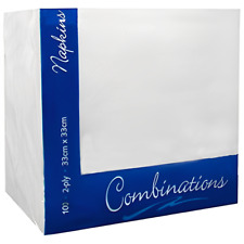 White paper napkins for sale  LEICESTER
