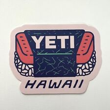NEW Authentic YETI Decal / Sticker Hawaii Exclusive Sushi Spam Musubi  for sale  Shipping to South Africa