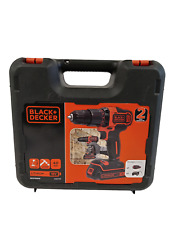 Black+Decker Cordless Hammer Drill With Battery 18V No Charger Tool Work Home for sale  Shipping to South Africa