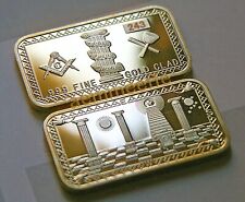 Lingotto massonico gold usato  Bologna