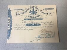 Share stock certificate for sale  LEEDS