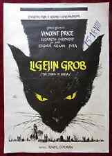 1964 Original Movie Poster The Tomb of Ligeia Edgar Allan Poe Vincent Price YU for sale  Shipping to South Africa
