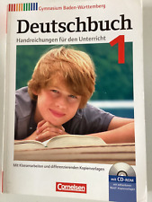 Deutschbuch handreichungen unt gebraucht kaufen  Much