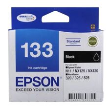 Cartucho de tinta estándar negro genuino Epson 133 segunda mano  Embacar hacia Mexico