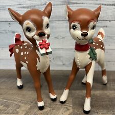 Pair ceramic reindeer for sale  Port Orchard