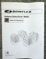 Bowflex selecttech dumbbells d'occasion  Expédié en France
