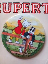 Rupert bear button for sale  NEWTOWN