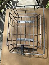 Vintage Metal Wire Bicycle Bike Basket, used for sale  Shipping to South Africa