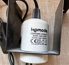 Komodo ceramic lamp for sale  TADLEY