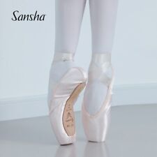 Adult Demi-pointe Shoes Without Shank Squared Girls Practice Ballet Dance Shoes, used for sale  Shipping to South Africa