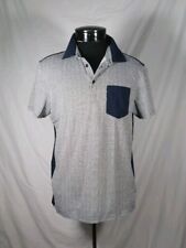 Camisa polo Armani Exchange A/X manga curta favo de mel azul cinza masculina grande comprar usado  Enviando para Brazil