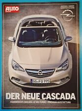 Opel cascada brochure d'occasion  Expédié en Belgium