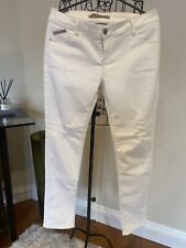 Ladies cream jeans for sale  ROMFORD