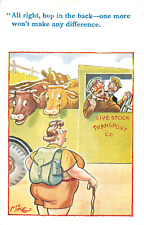 Postcard comic fat for sale  BRISTOL