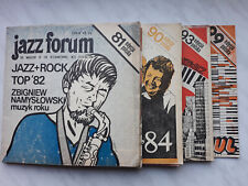 JAZZ FORUM nr  81 - 99 razem 13 szt.  z lat 1983 - 86 edycja polska Polish Jazz na sprzedaż  PL