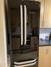 Black american fridge for sale  EVESHAM