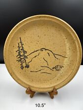 Pottery art plate for sale  Kingston