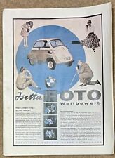 Bmw isetta advertising for sale  LINCOLN